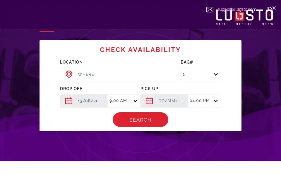 Screenshot of lugsto.com