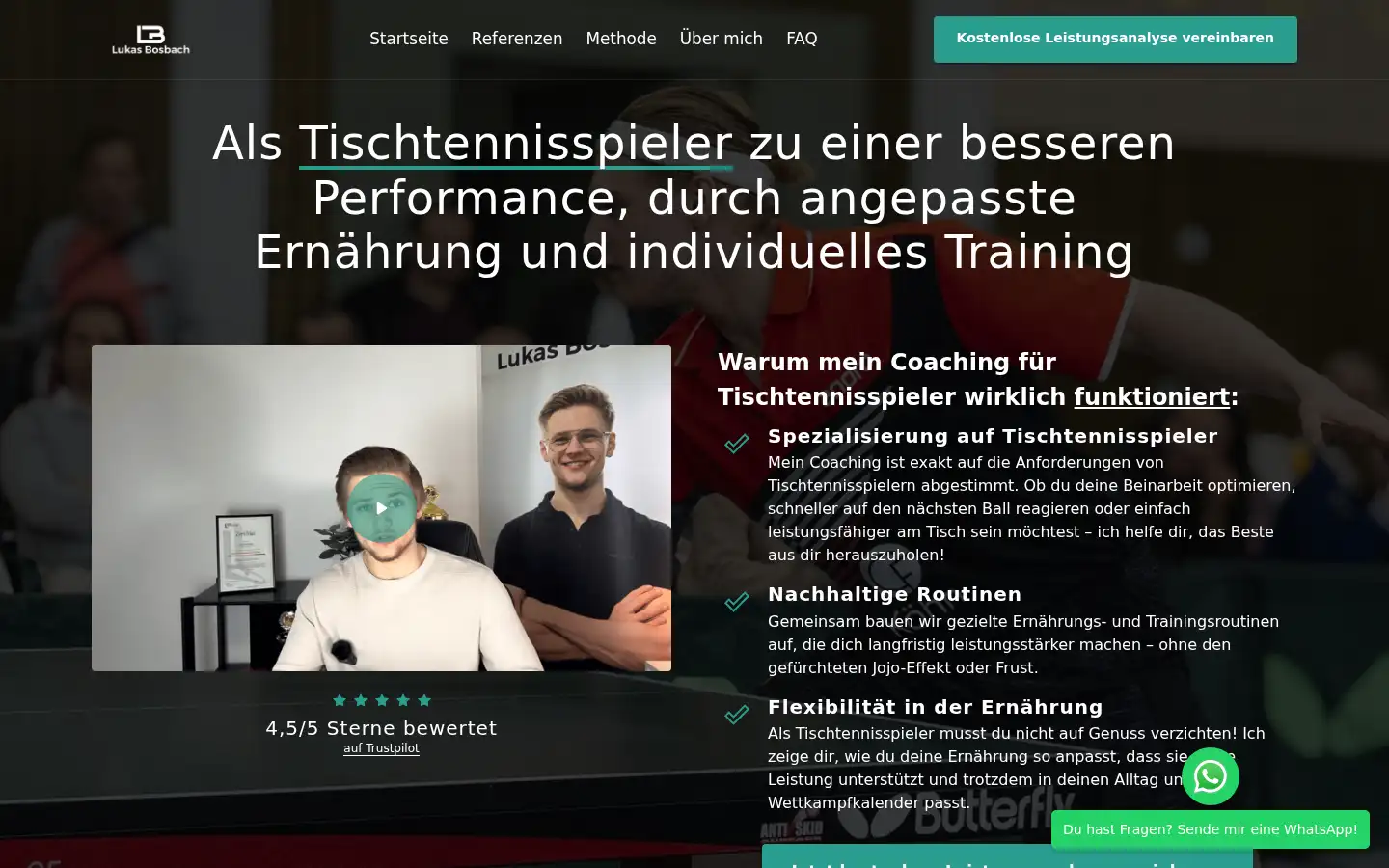 Screenshot of lukasbosbach.de