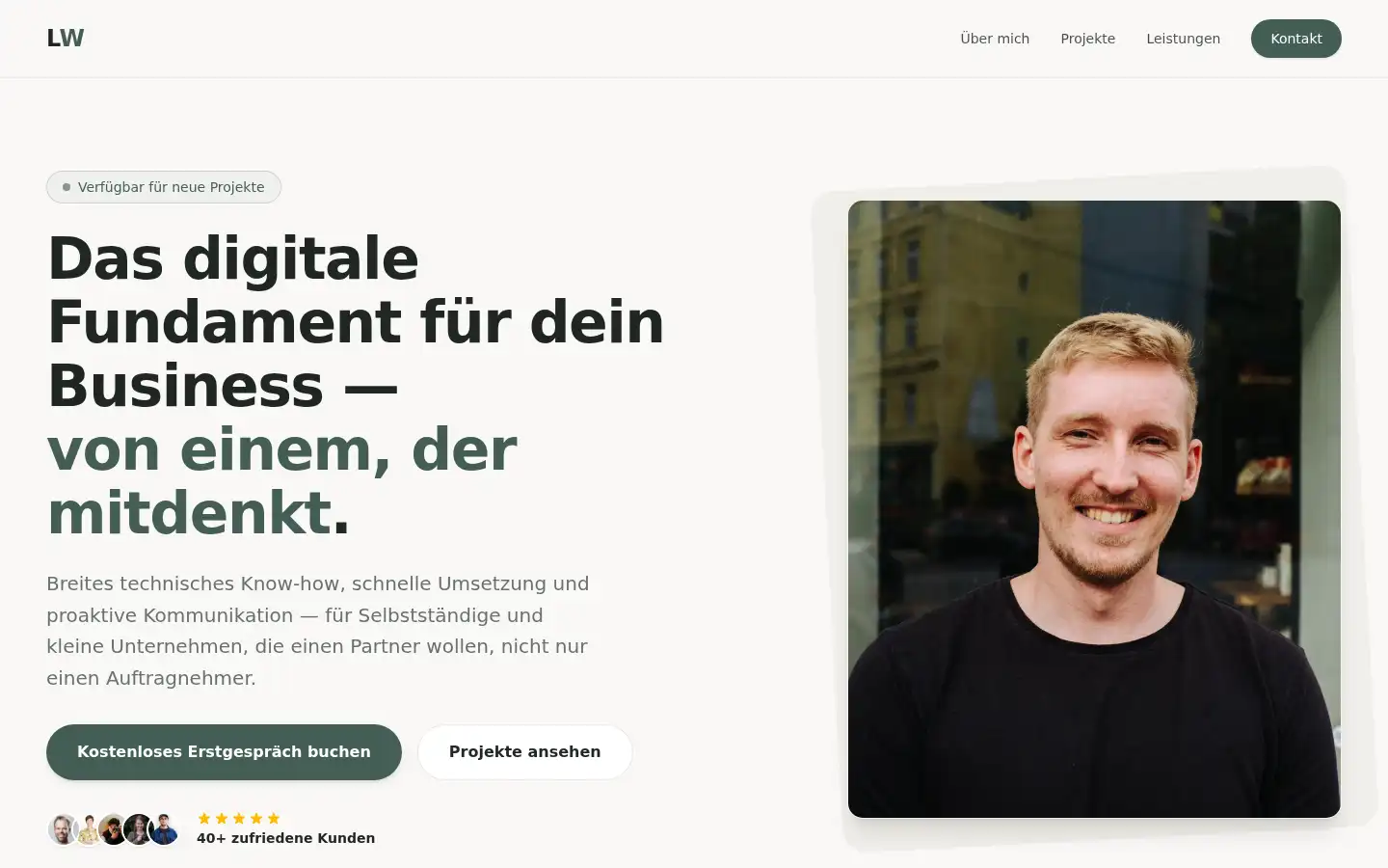 Screenshot of lukasweihrauch.de