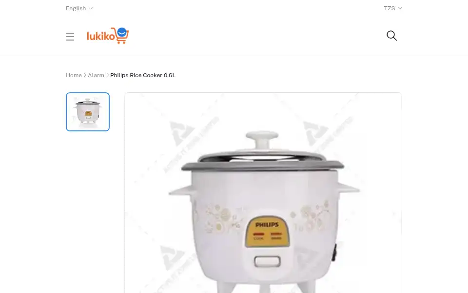 Screenshot of lukiko.com
