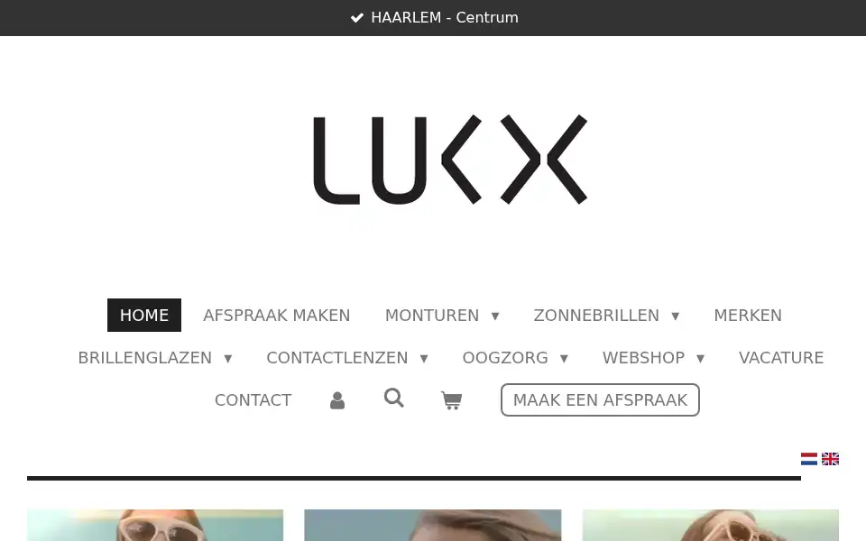Screenshot of lukx.nl