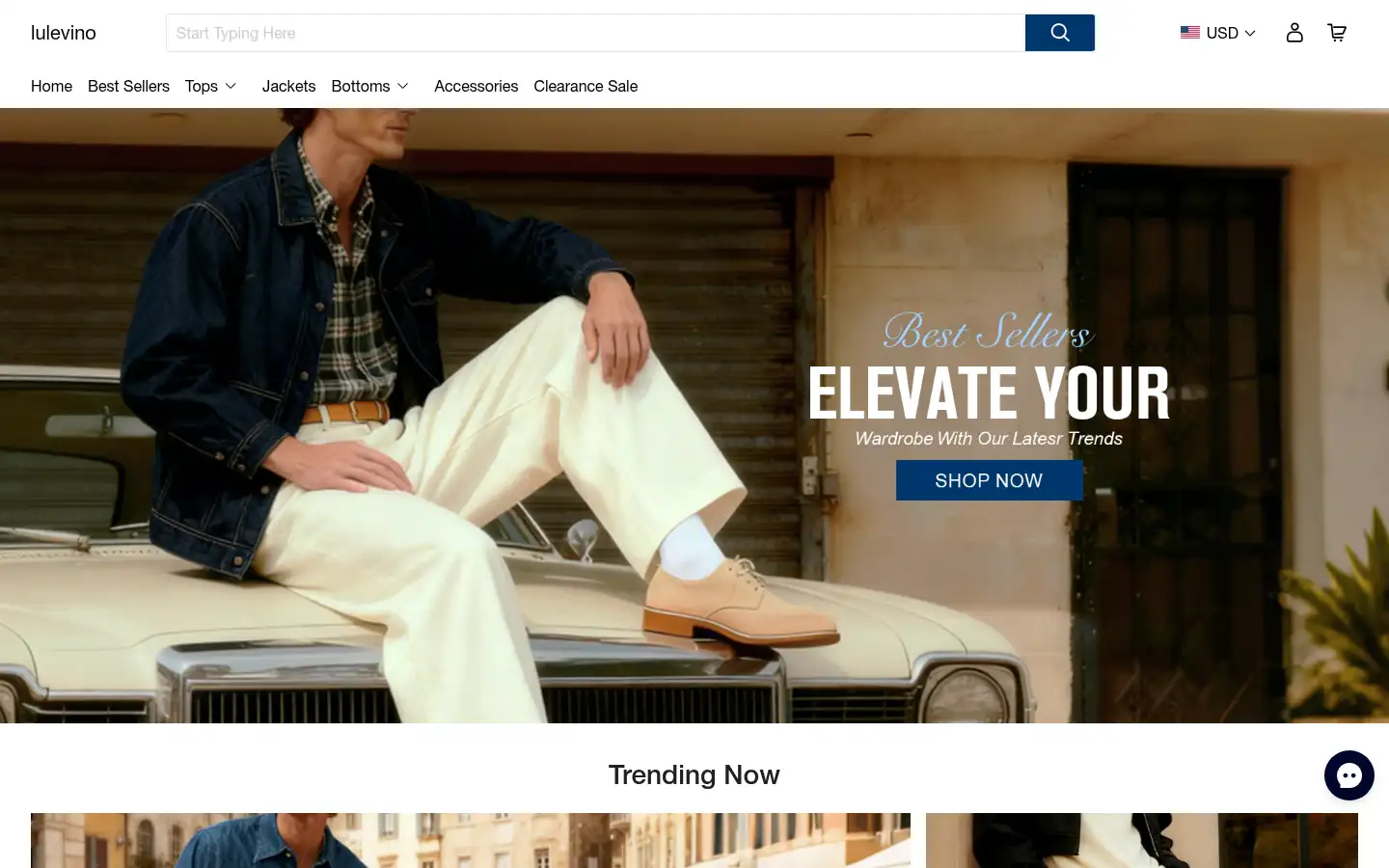 Screenshot of lulevino.com