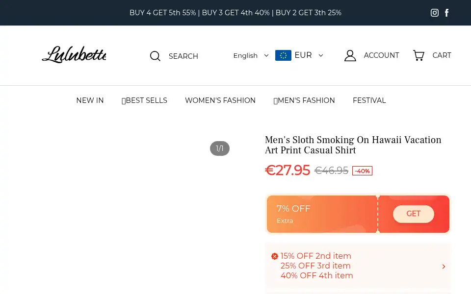 Screenshot of lulubetter.com