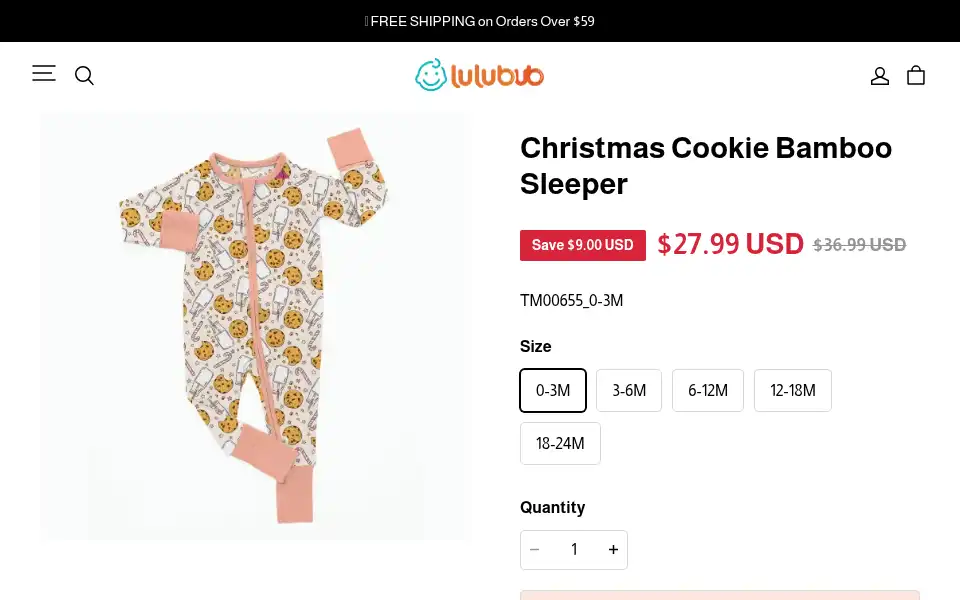 Screenshot of lulubub.com