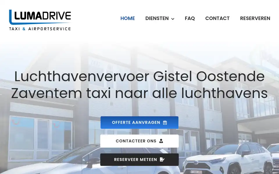 Screenshot of lumadrive.be