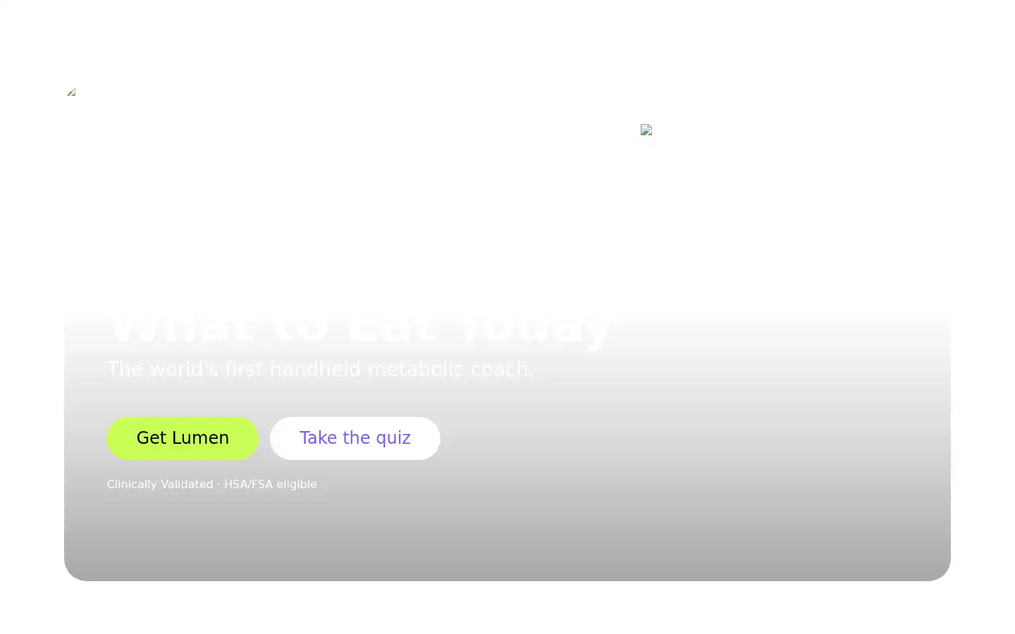 Screenshot of lumen.me