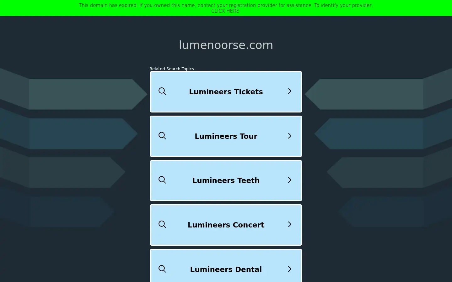 Screenshot of lumenoorse.com