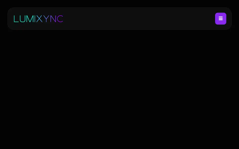 Screenshot of lumixync.com