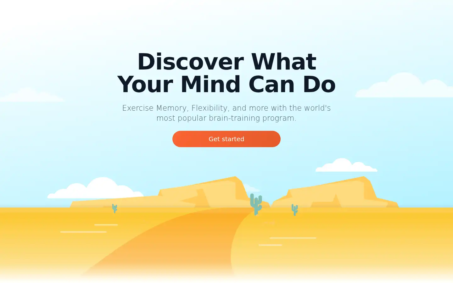 Screenshot of lumosity.com