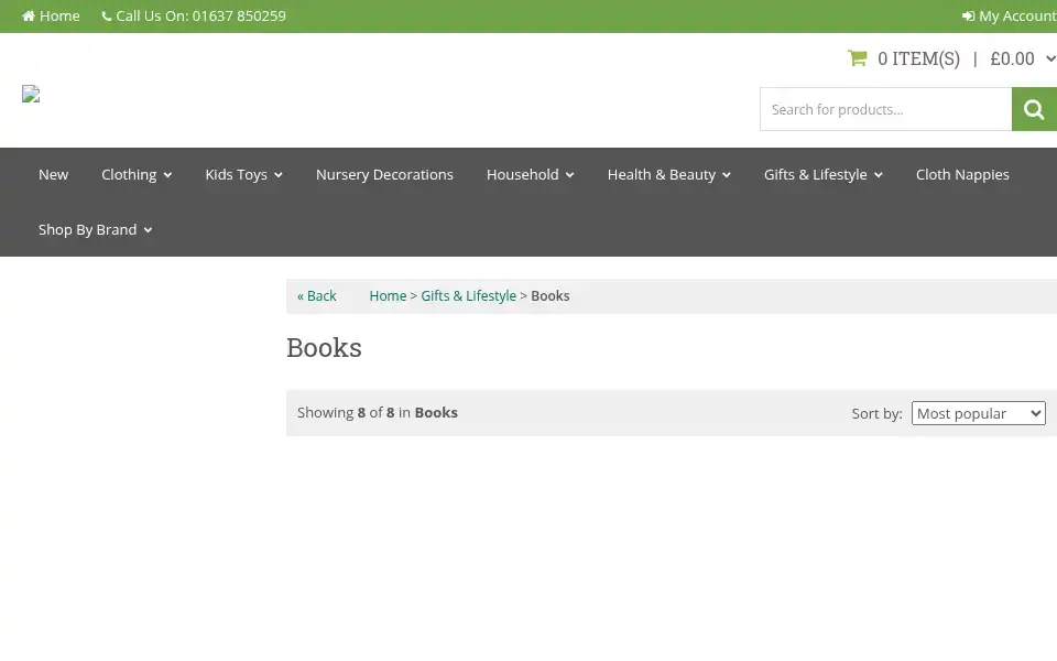 Screenshot of lunaandcash.co.uk