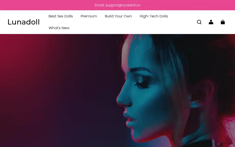 Screenshot of lunadoll.co
