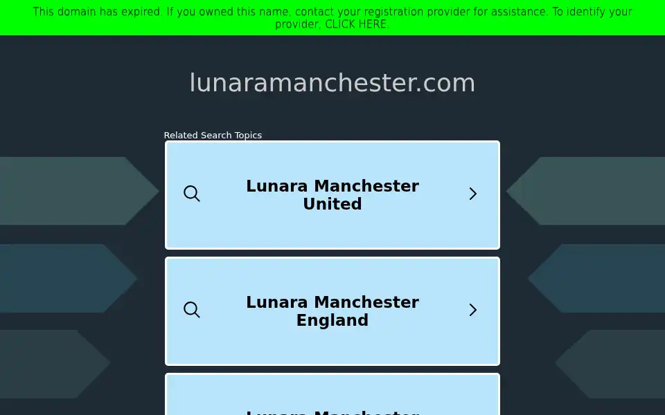 Screenshot of lunaramanchester.com