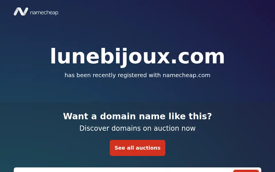 Screenshot of lunebijoux.com