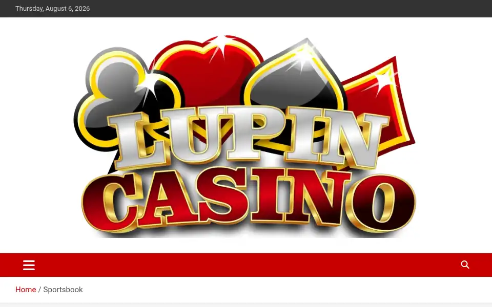 Screenshot of lupincasino.com