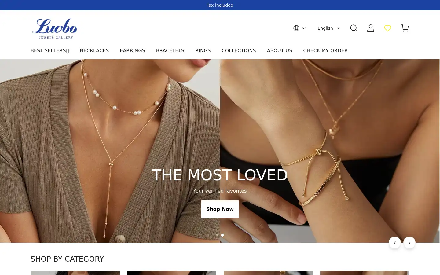 Screenshot of luvbojewelsgallery.com