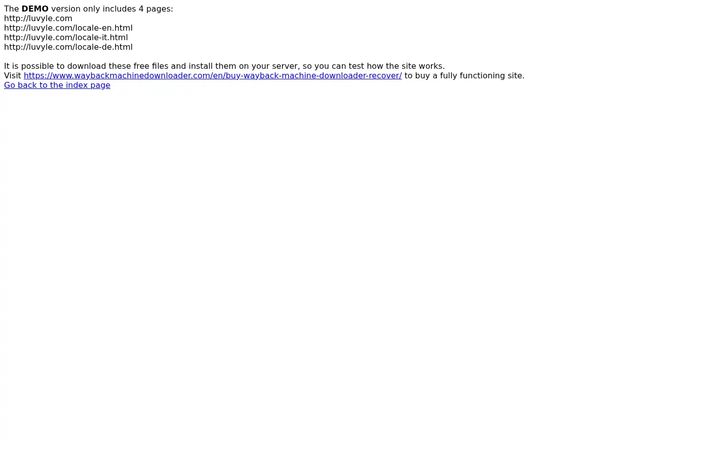 Screenshot of luvyle.com