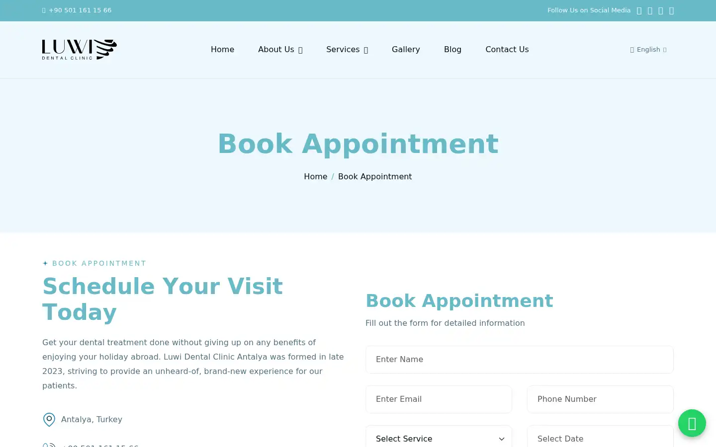 Screenshot of luwidental.com