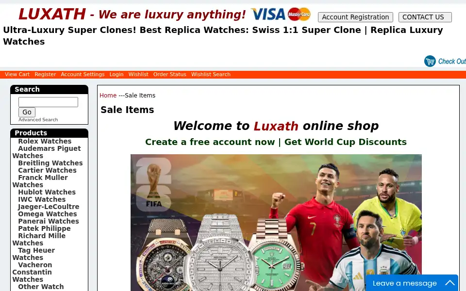 Screenshot of luxath.com