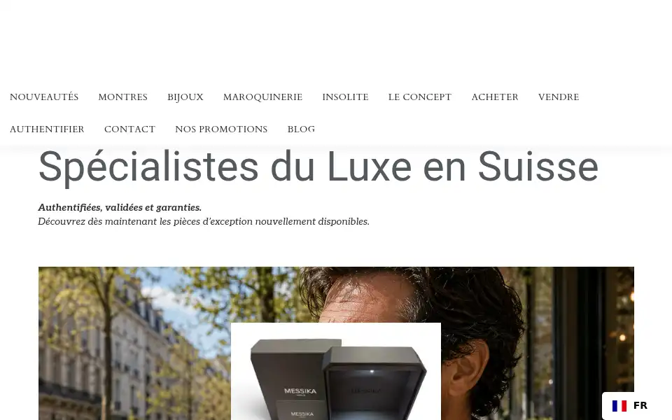 Screenshot of luxeforyou.ch