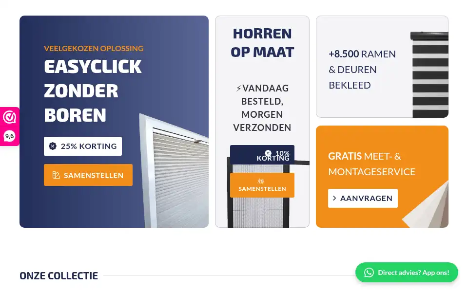 Screenshot of luxeraamdecor.nl