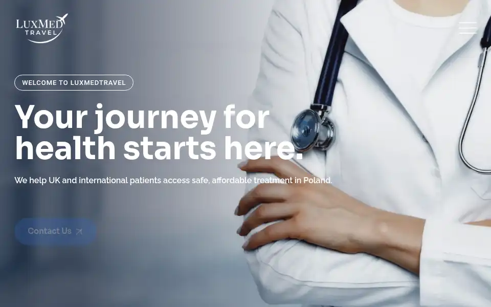 Screenshot of luxmedtravel.co