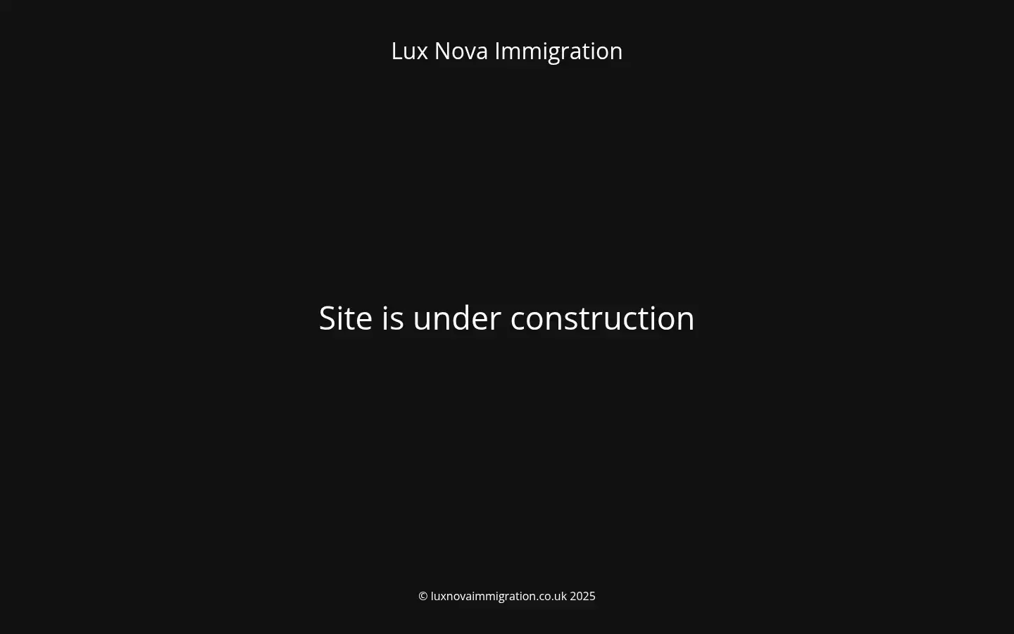 Screenshot of luxnovaimmigration.co.uk