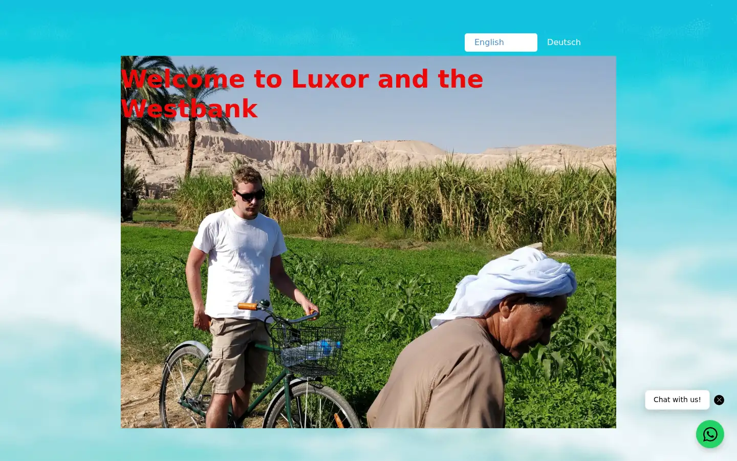 Screenshot of luxor-tours.net