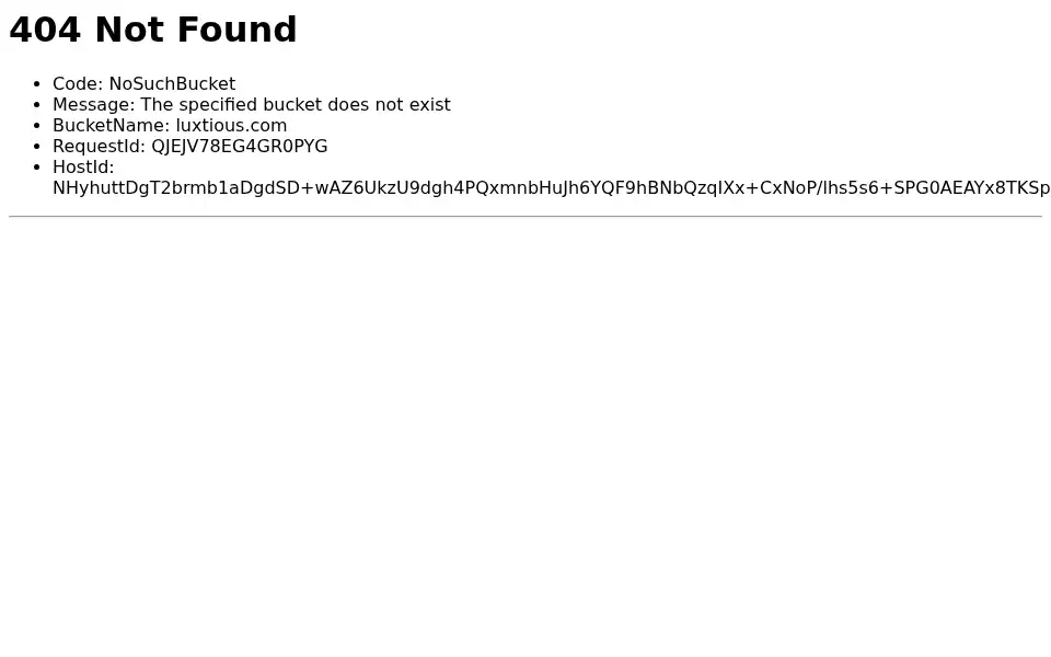 Screenshot of luxtious.com