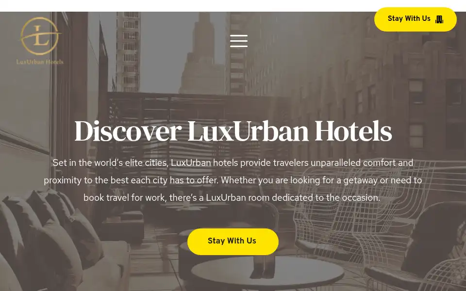 Screenshot of luxurban.com