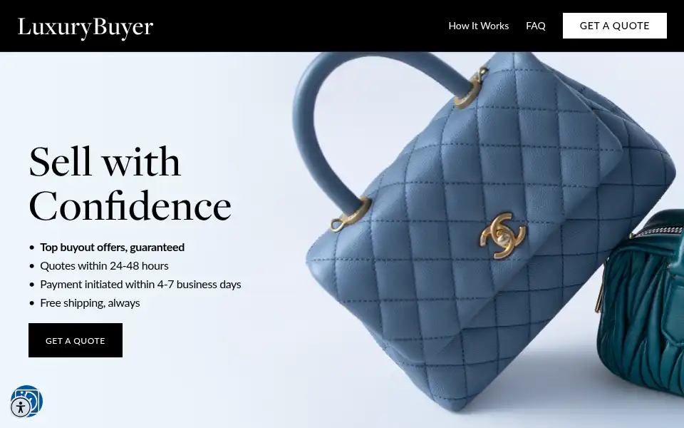Screenshot of luxurybuyer.com