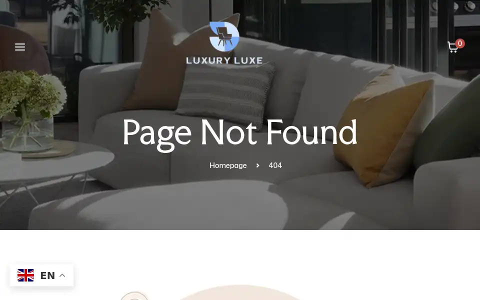Screenshot of luxuryluxe.ae