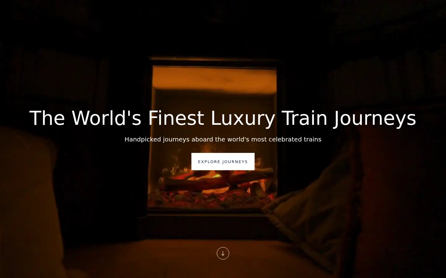 Screenshot of luxurytraintickets.com