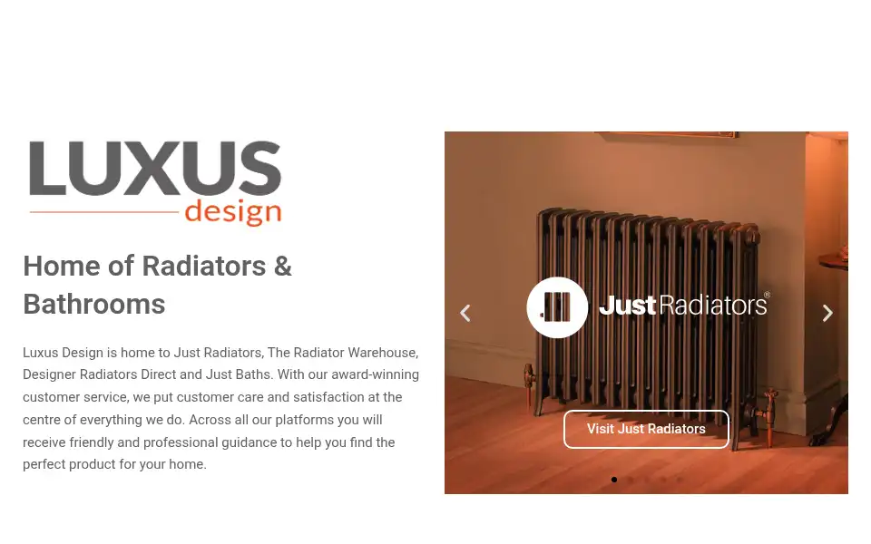 Screenshot of luxusdesign.co.uk