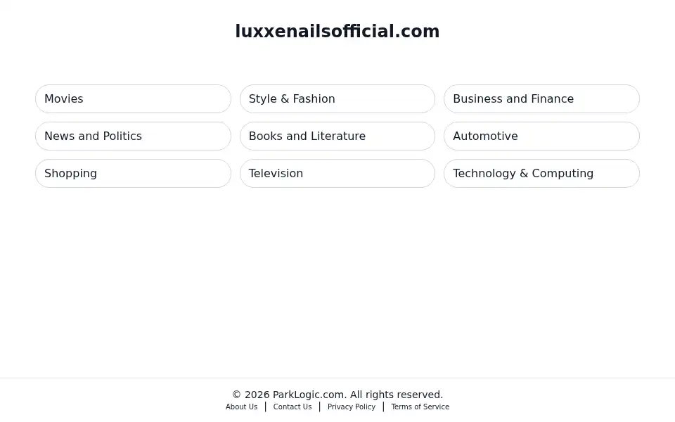 Screenshot of luxxenailsofficial.com