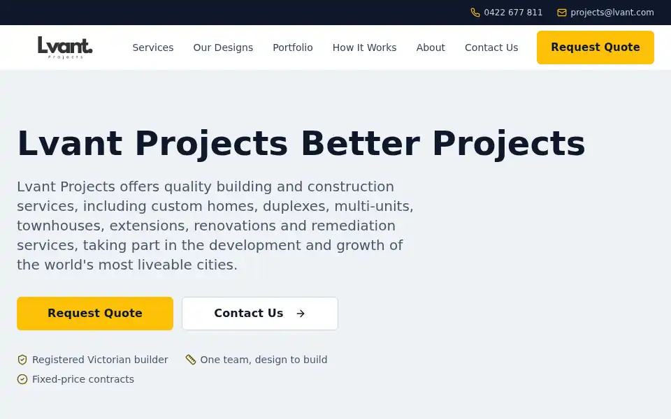 Screenshot of lvant.com