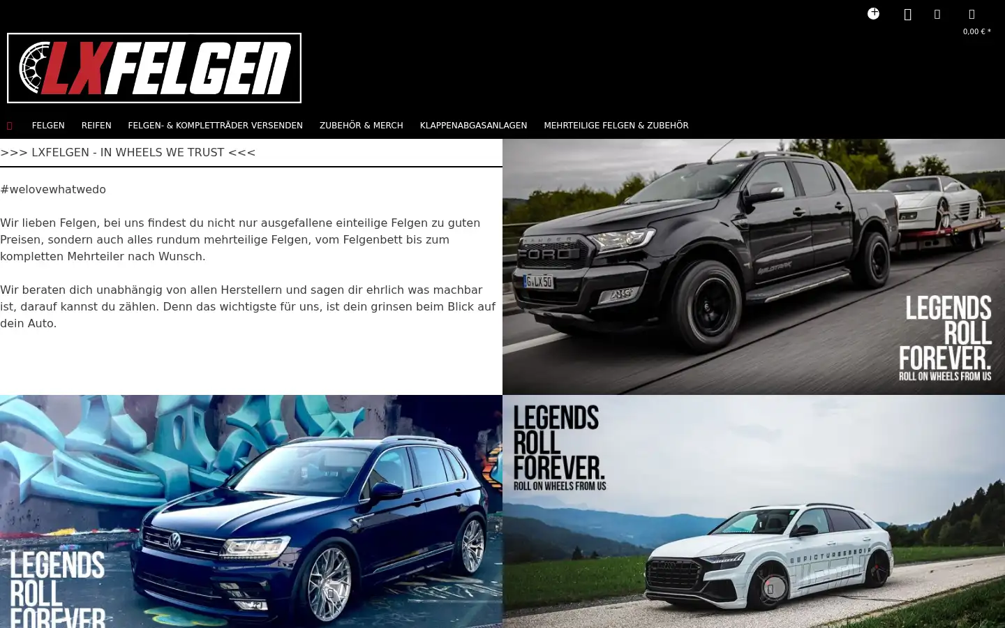 Screenshot of lxfelgen.de
