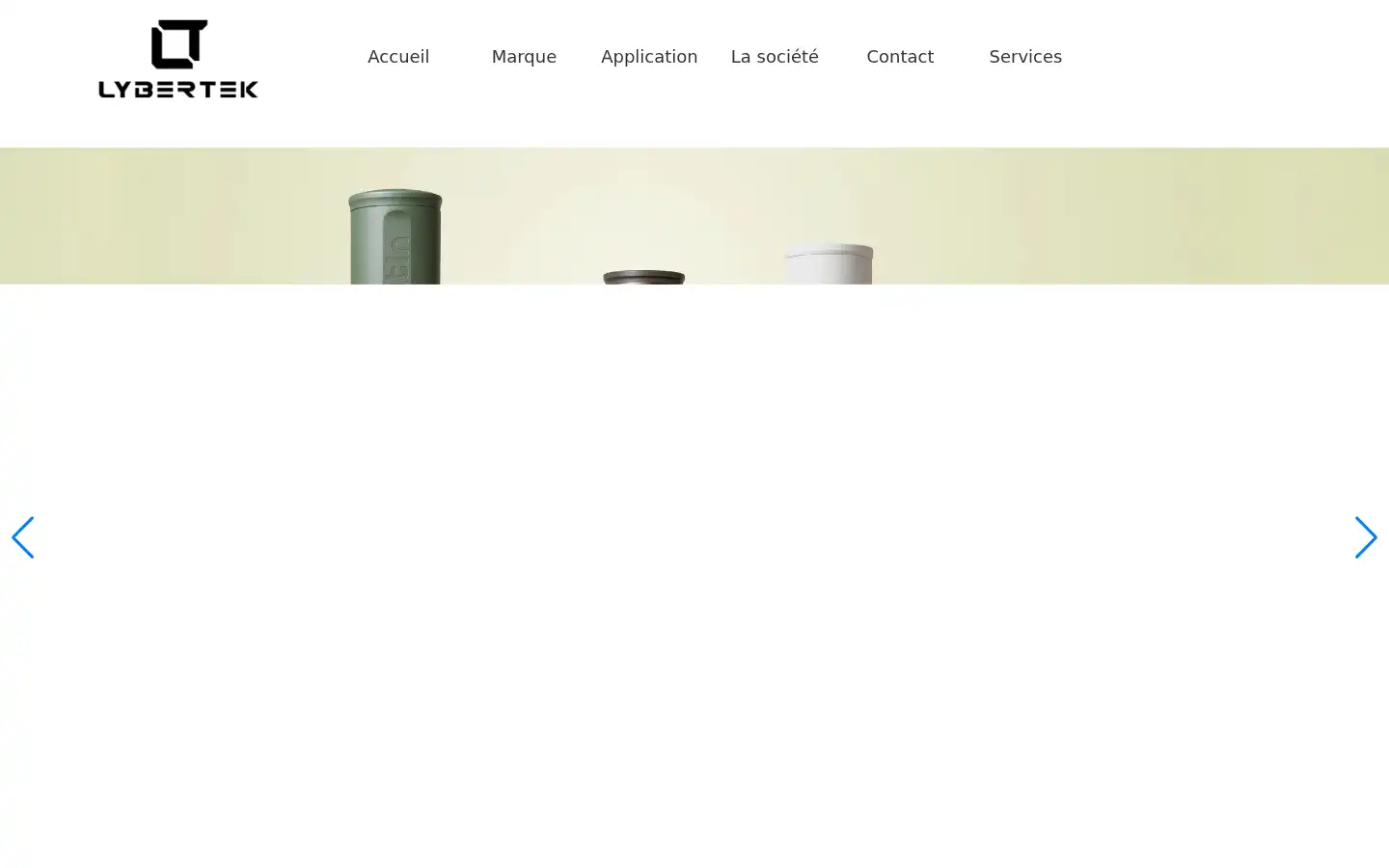 Screenshot of lybertek.com