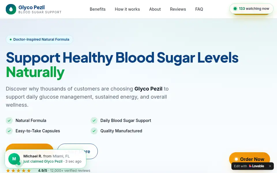 Screenshot of lycopezilreviews.lovable.app