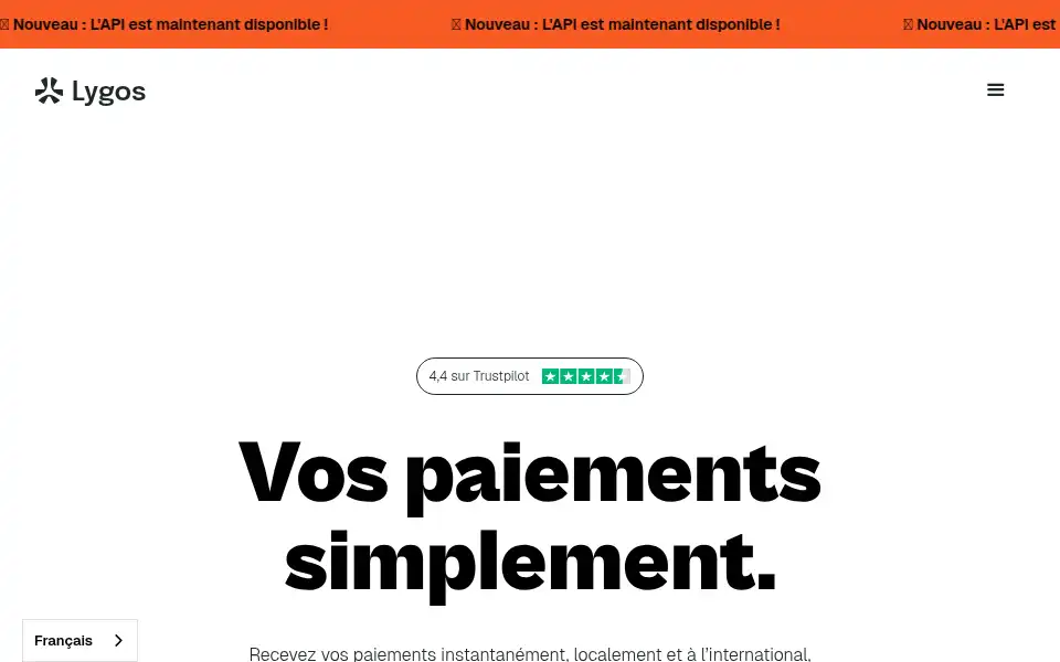 Screenshot of lygosapp.com