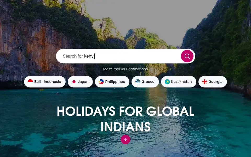 Screenshot of lykke.travel