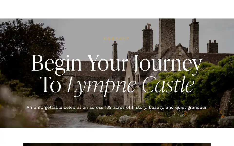 Screenshot of lympnecastle.com