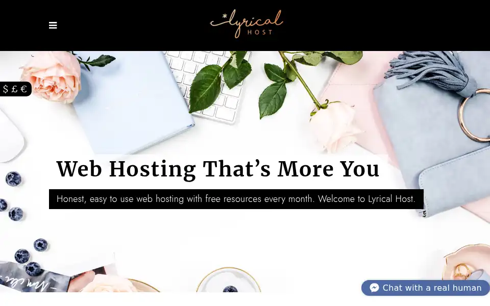 Screenshot of lyricalhost.com