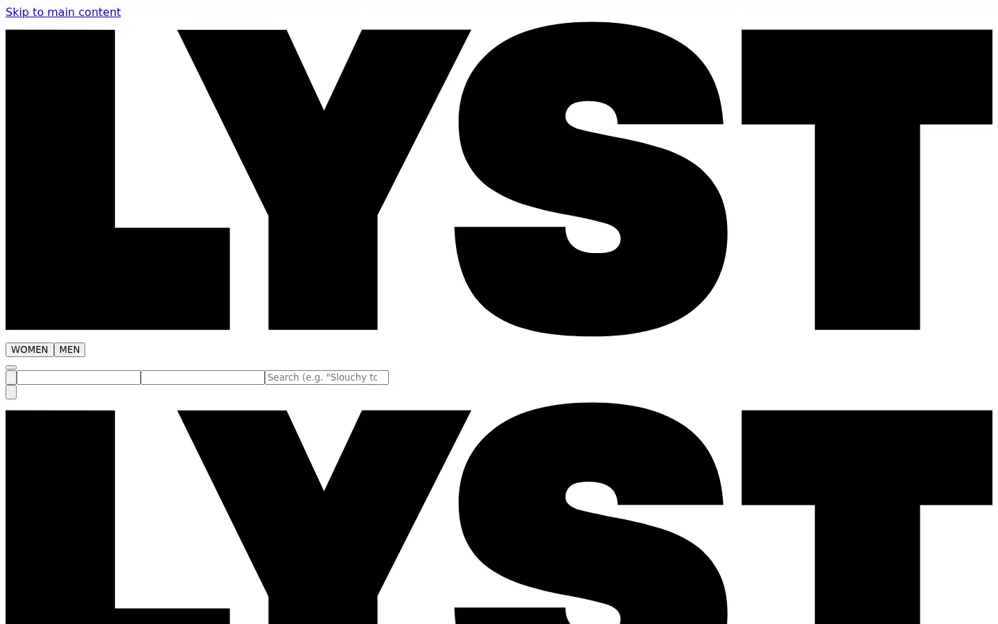 Screenshot of lyst.com