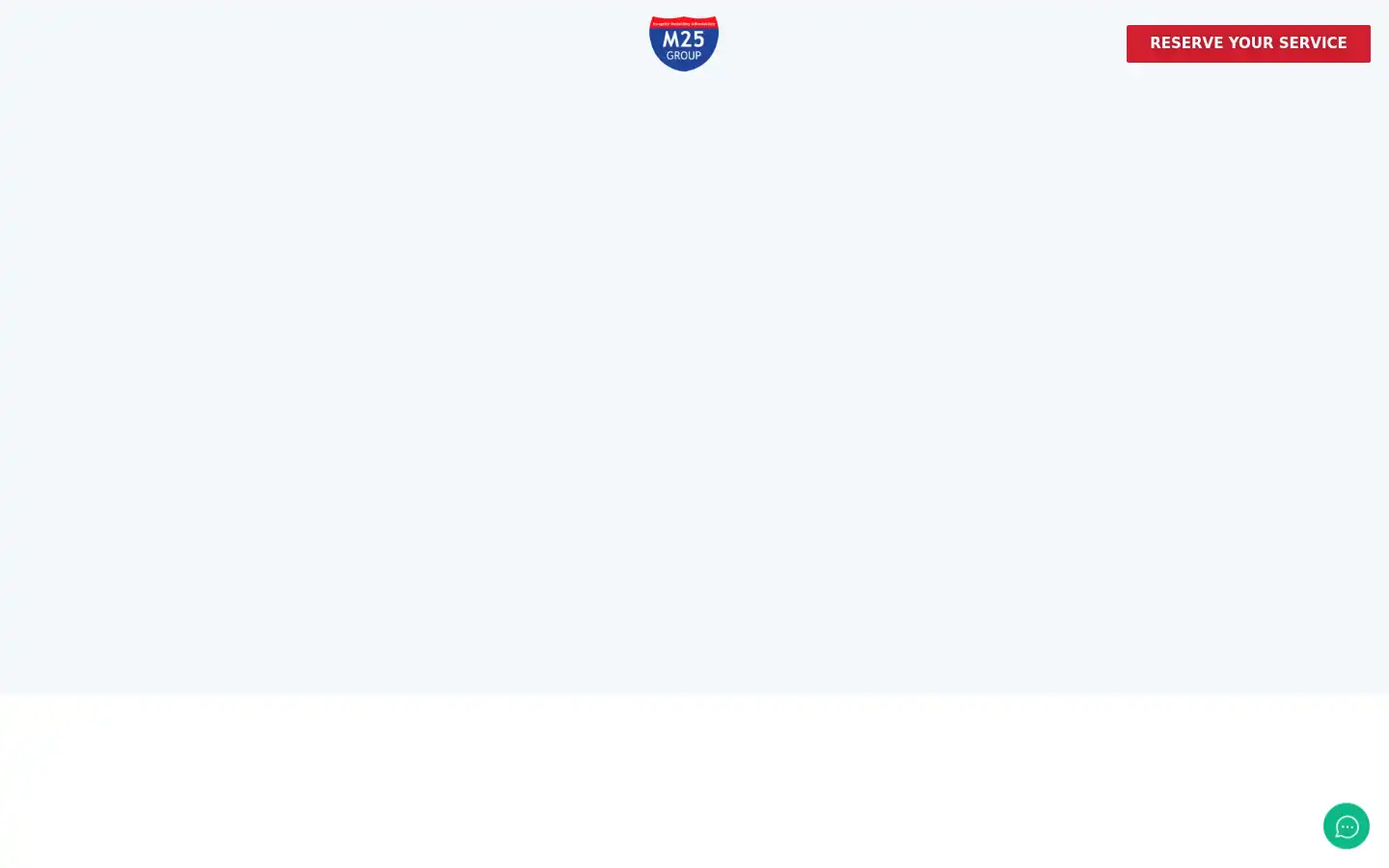 Screenshot of m25movers.co.uk