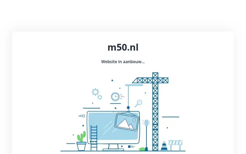 Screenshot of m50.nl