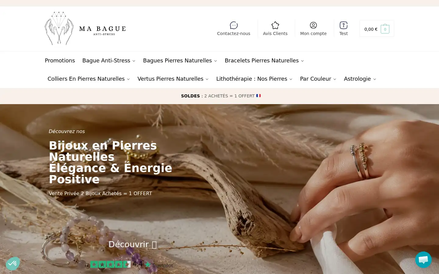 Screenshot of ma-bague-antistress.com