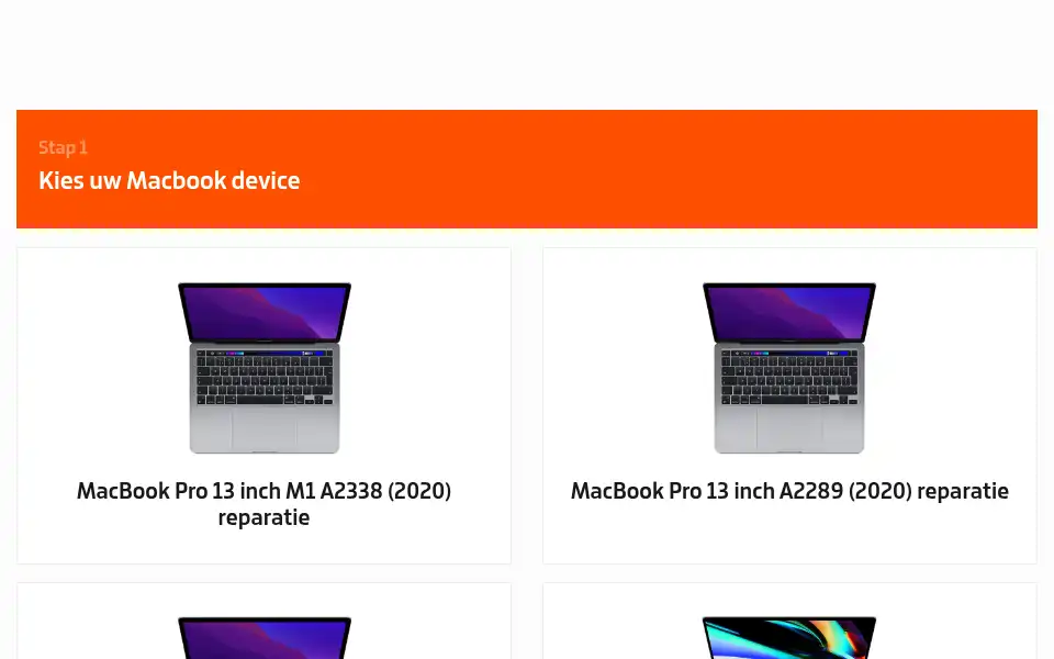 Screenshot of mac-genius.nl