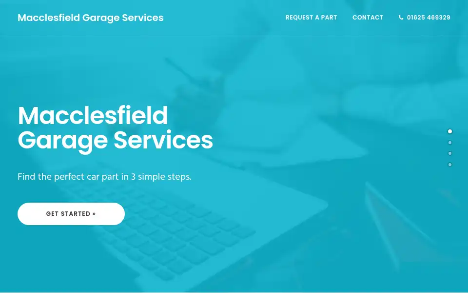 Screenshot of maccgarage.com
