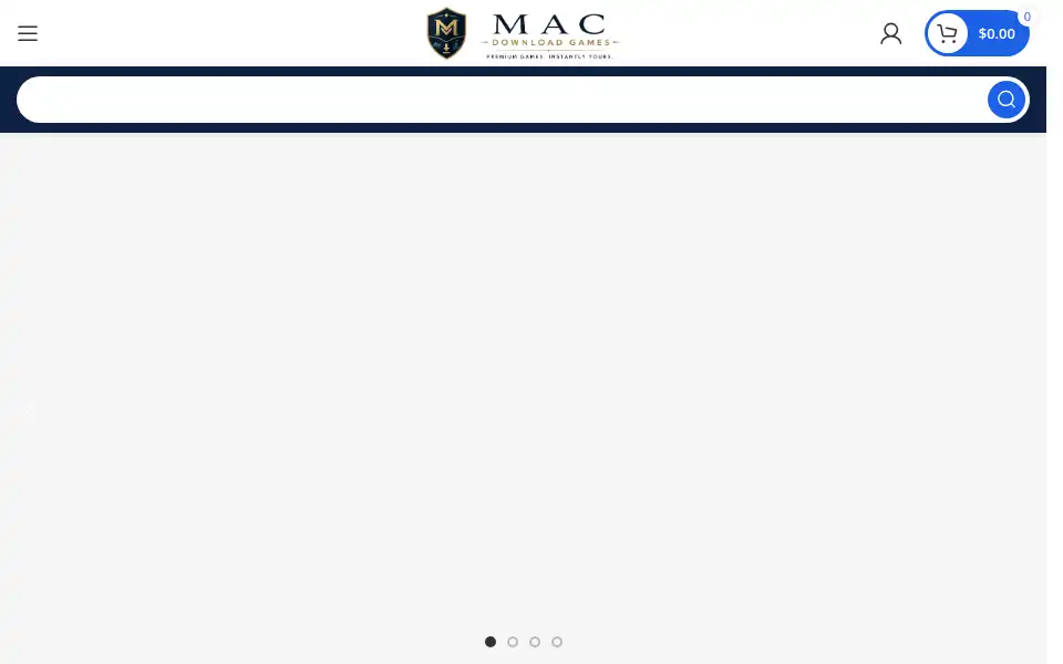 Screenshot of macdownloadgames.com