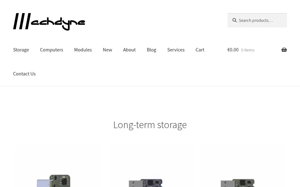 Screenshot of machdyne.com